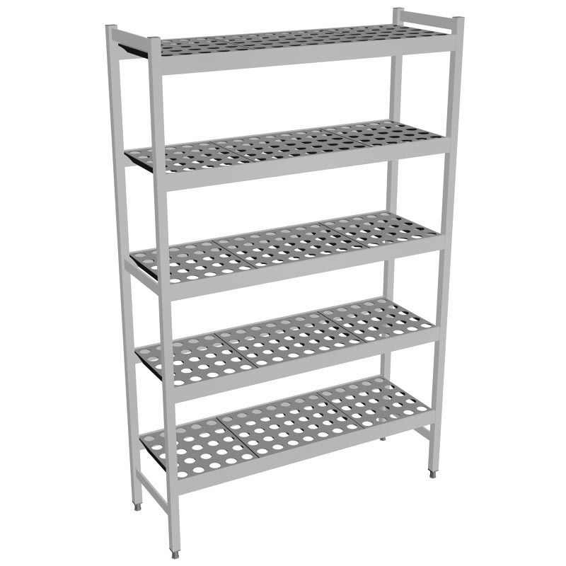 Fermostock 6611 - 5 etager - 1080x360x1685 mm (bxdxh)