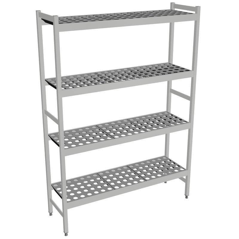Fermostock 6611 - 4 etager - 1200x360x2135 mm (bxdxh)