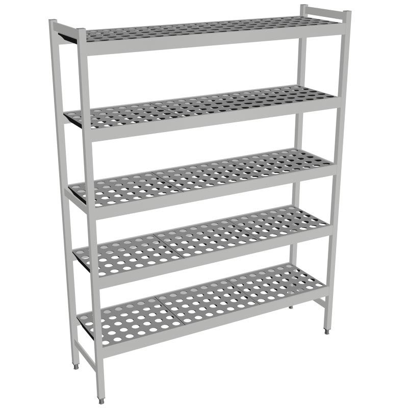 Fermostock 6611 - 5 etager - 1320x360x1685 mm (bxdxh)