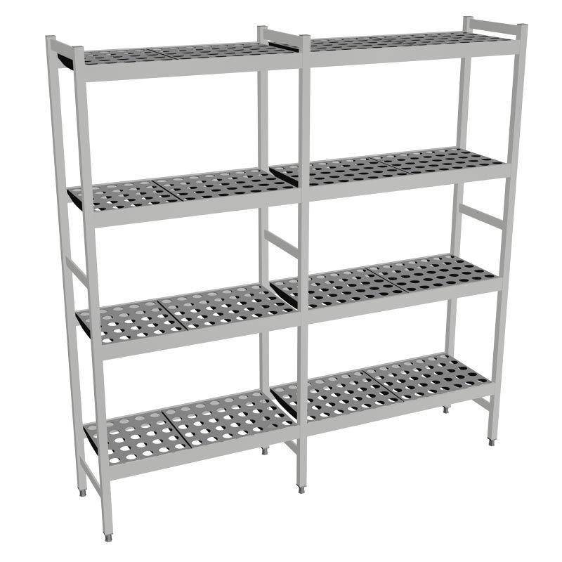 Fermostock 6611 - 4 etager - 1650x360x1685 mm (bxdxh)
