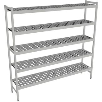 Fermostock 6611 - 5 etager - 1740x360x1800 mm (bxdxh)