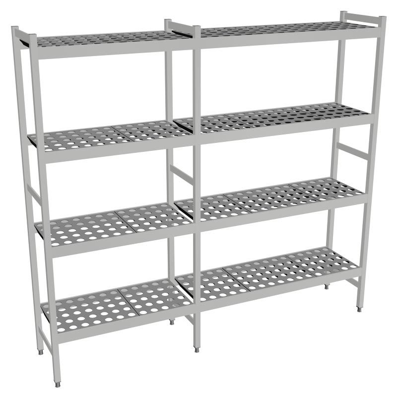 Fermostock 6611 - 4 étages - 1830x360x2135 mm (lxpxh)