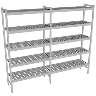 Fermostock 6611 - 5 etager - 1950x360x1685 mm (bxdxh)