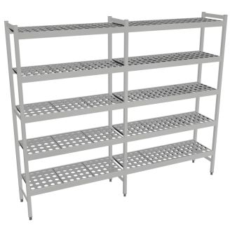 Fermostock 6611 - 5 etager - 2010x360x1685 mm (bxdxh)