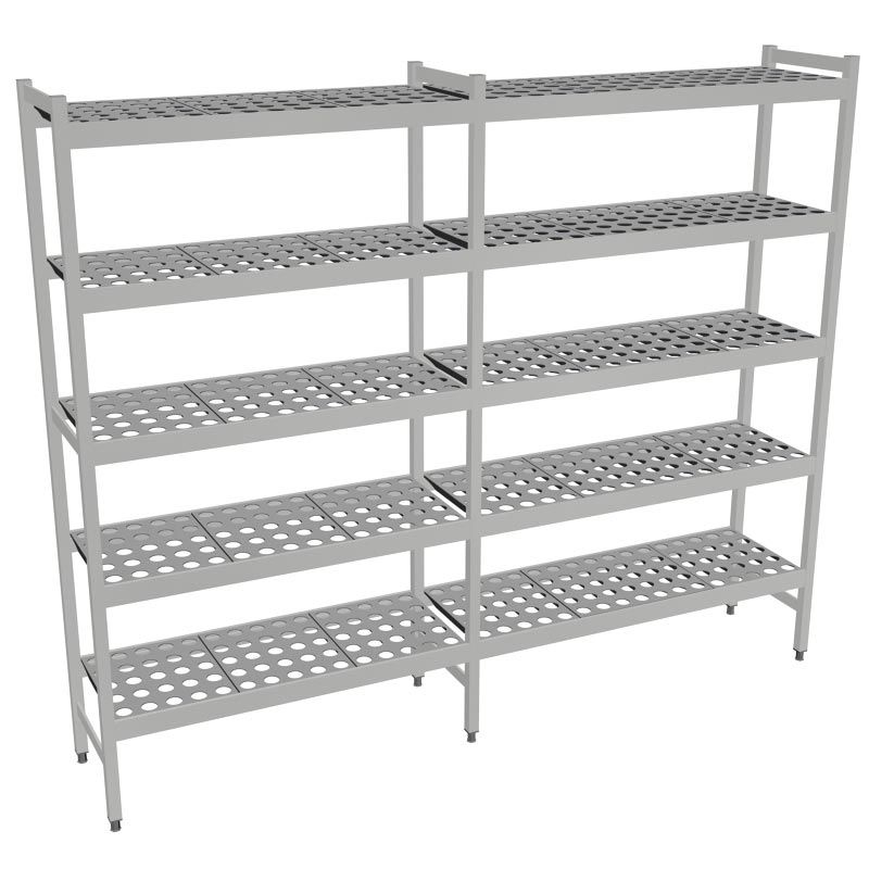 Fermostock 6611 - 5 etager - 2010x360x1685 mm (bxdxh)