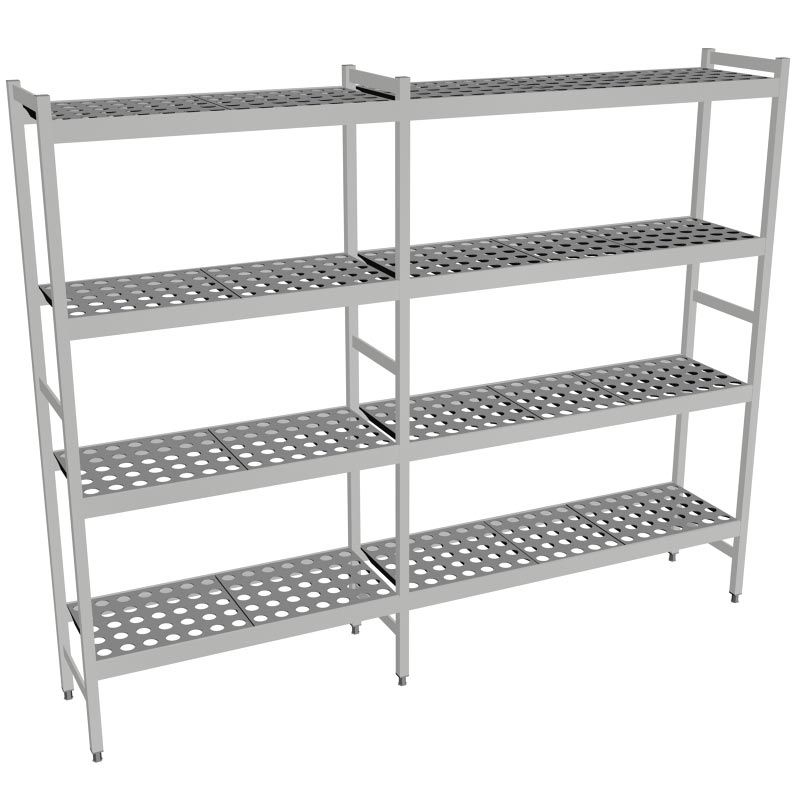 Fermostock 6611 - 4 étages - 2070x360x2135 mm (LxPxH)