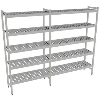 Fermostock 6611 - 5 etager - 2070x360x1685 mm (bxdxh)