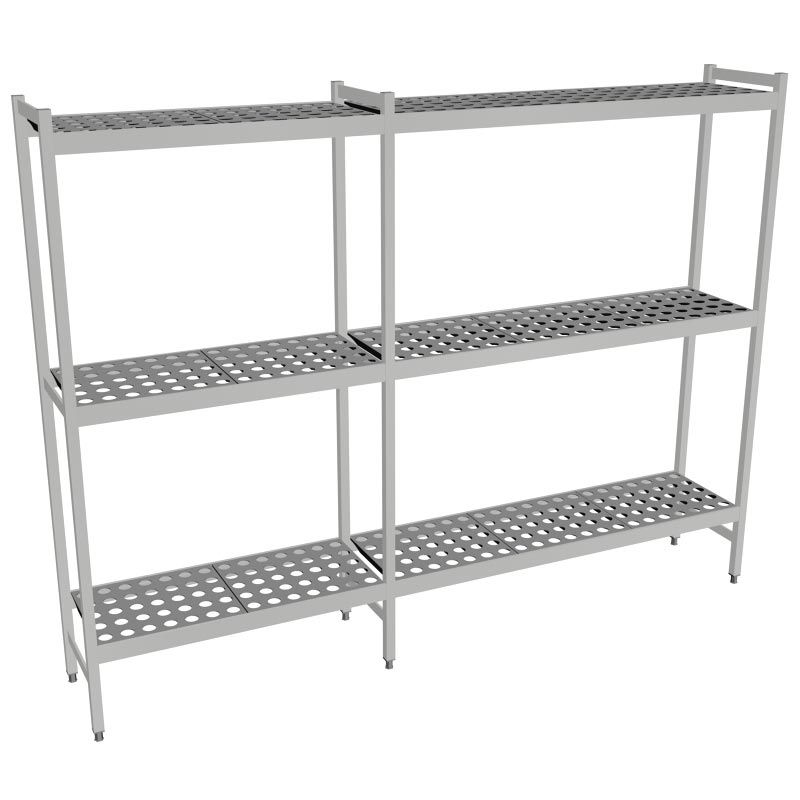 Fermostock 6611 - 3 våningar - 2190x360x2135 mm (bxdxh)