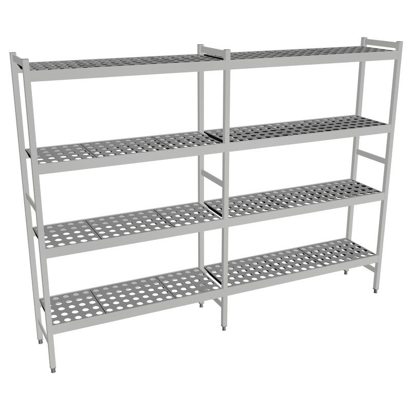 Fermostock 6611 - 4 étages - 2250x360x2135 mm (LxPxH)