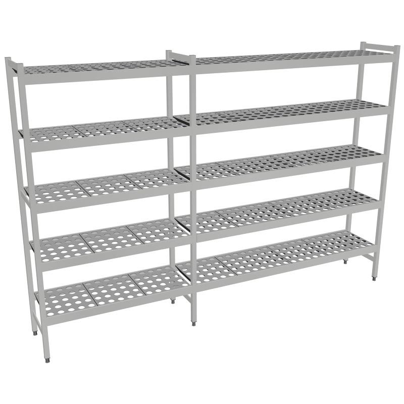 Fermostock 6611-5 piani - 2430x360x1685 mm (lxpxh)