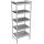 Fermostock 6611 - 5 etager - 660x560x2135 mm (bxdxh)