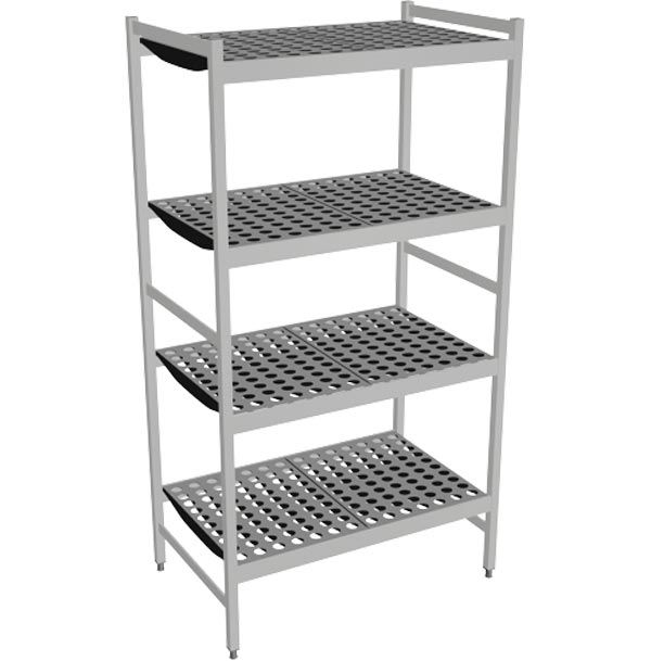 Fermostock 6611 - 4 etager - 900x560x1685 mm (bxdxh)