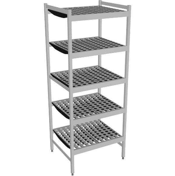 Fermostock 6611 - 5 våningar - 660x560x1685 mm (bxdxh)