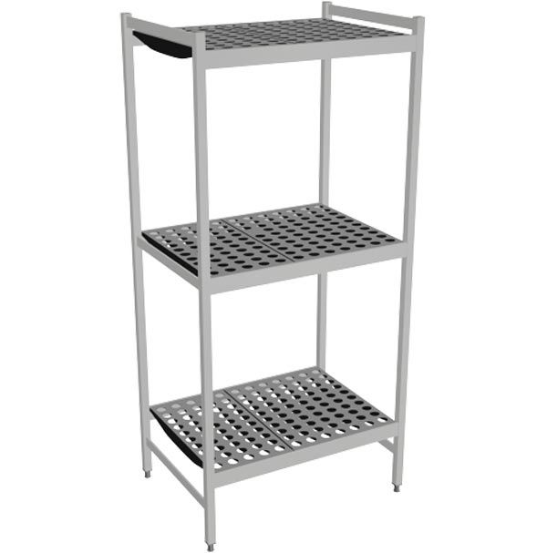 Fermostock 6611 - 3 etager - 960x560x2135 mm (bxdxh)