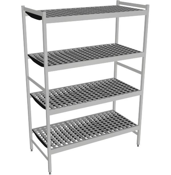 Fermostock 6611 - 4 etager - 1200x560x1800 mm (bxdxh)