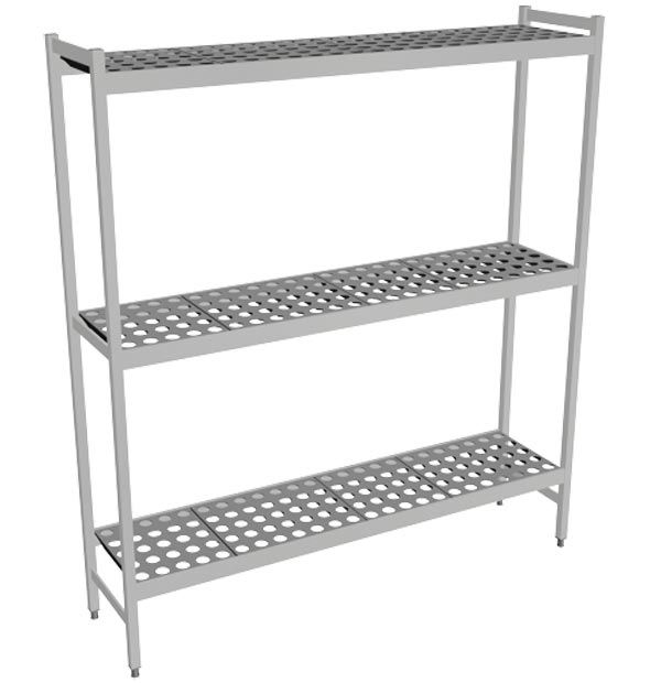 Fermostock 6611 - 3 floors - 1500x460x2135 mm (WxDxH)