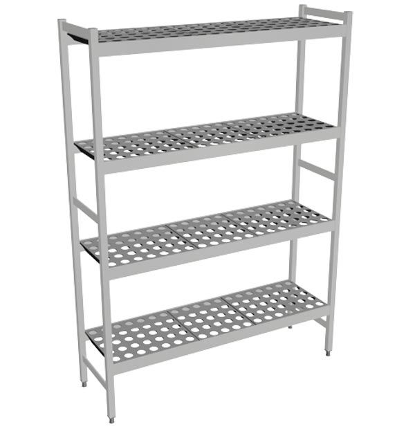 Fermostock 6611-4 kondygnacje - 1200x460x2135 mm (szer. X gł. X wys.)
