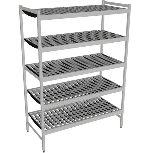 Fermostock 6611 - 5 etager - 1200x560x1685 mm (bxdxh)