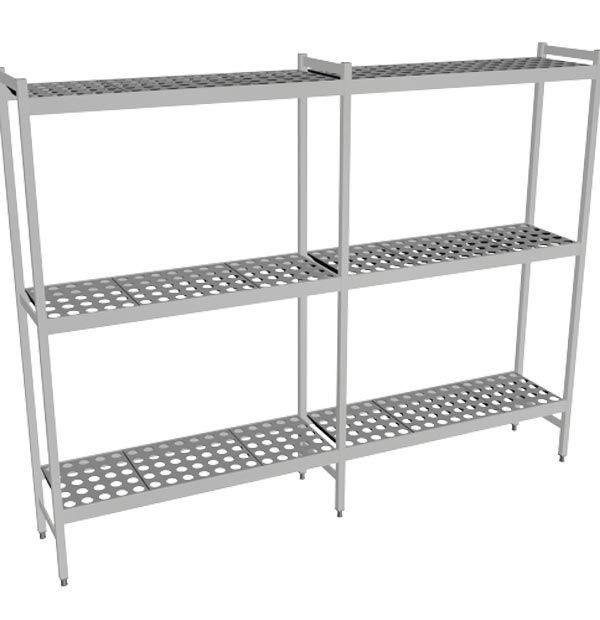 Fermostock 6611-3 piani - 1950x460x2135 mm (lxpxh)