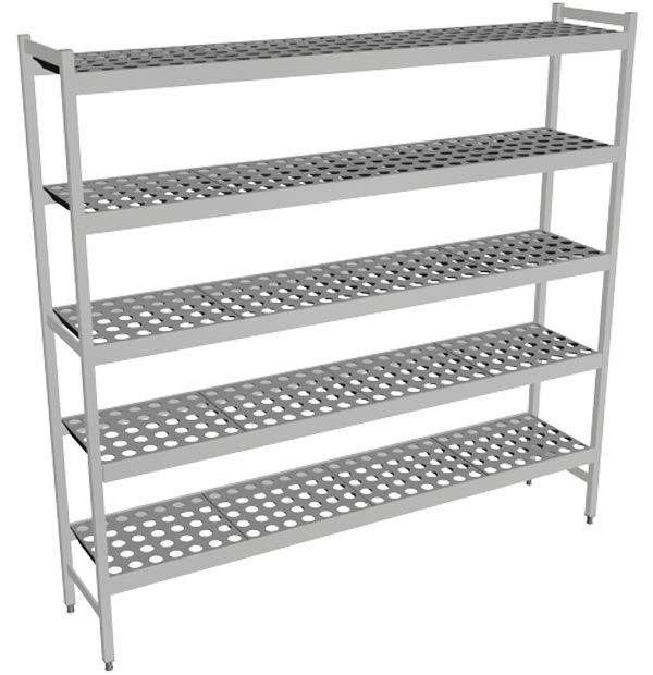 Fermostock 6611-5 kondygnacji - 1200x460x2135 mm (szer. X gł. X wys.)