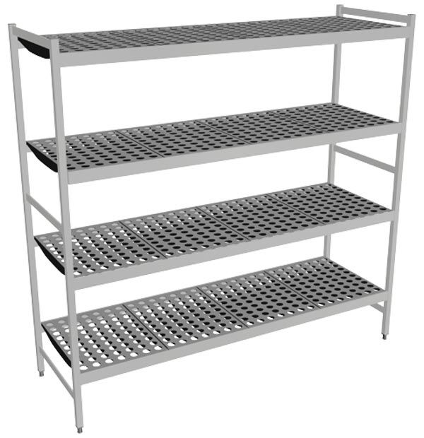Fermostock 6611 - 4 etager - 1740x560x1685 mm (bxdxh)