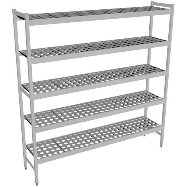 Fermostock 6611-5 kondygnacji - 1620x460x1685 mm (szer. X gł. X wys.)