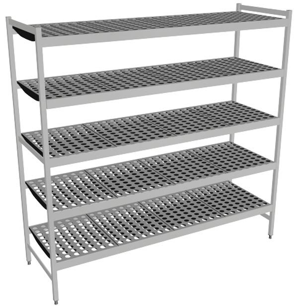 Fermostock 6611 - 5 etager - 1740x560x1685 mm (bxdxh)