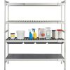 Fermostock 4 vassoi di raccolta 460x1470 per 6611/6622/6811 - 2xA 2xB