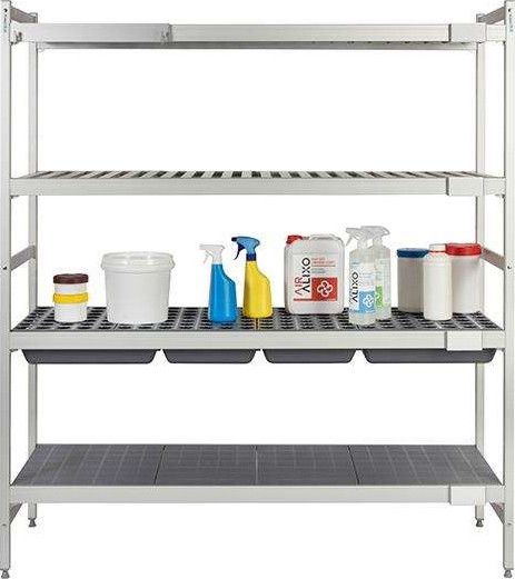 Fermostock 4 vassoi di raccolta 460x1470 per 6611/6622/6811 - 2xA 2xB
