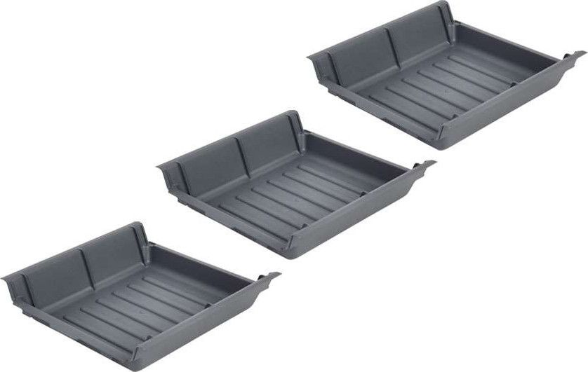 Fermostock set 3 vaschette di raccolta 460X1290 per 6611/6622/6811