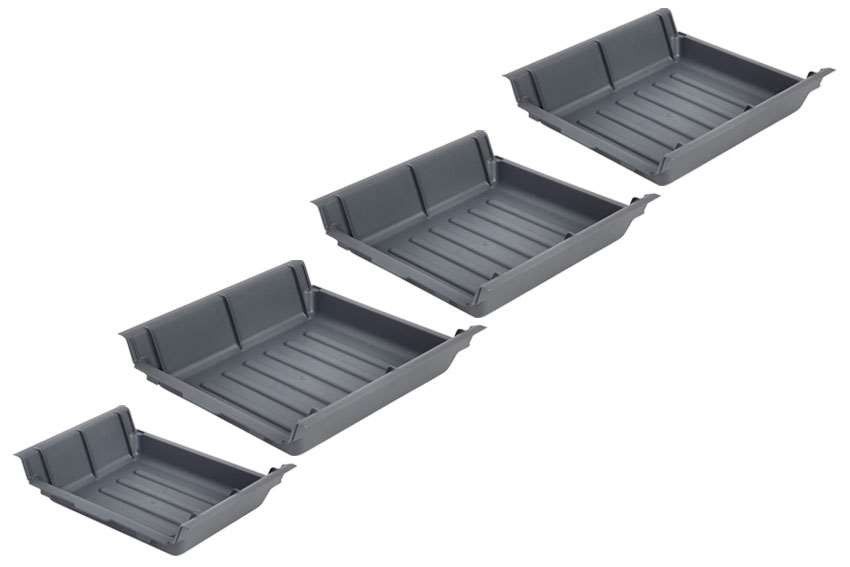 Fermostock 4 vassoi di raccolta 460x1590 per 6611/6622/6811 - 1xA 3xB