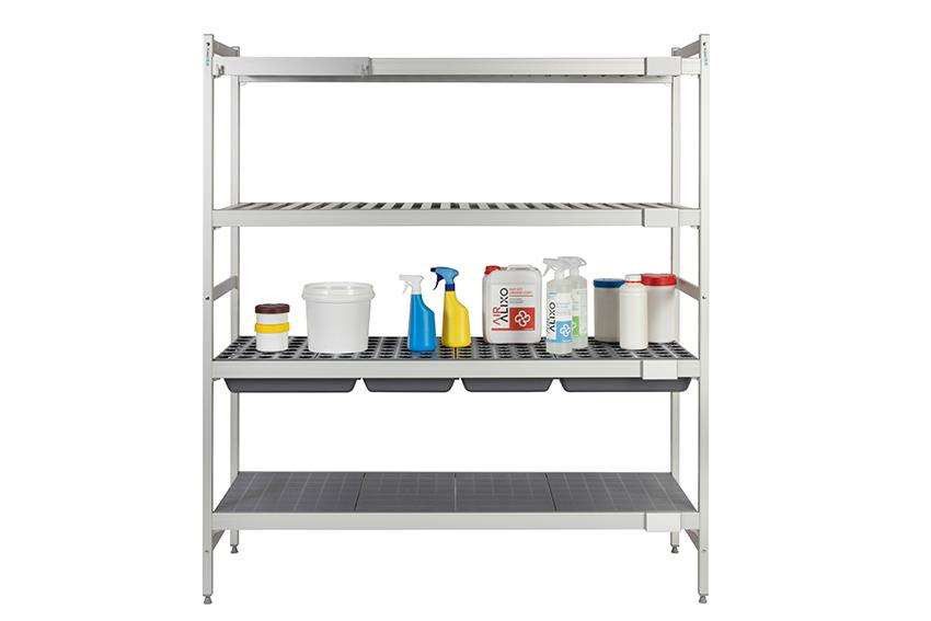 Fermostock 4 vassoi di raccolta 460x1590 per 6611/6622/6811 - 1xA 3xB