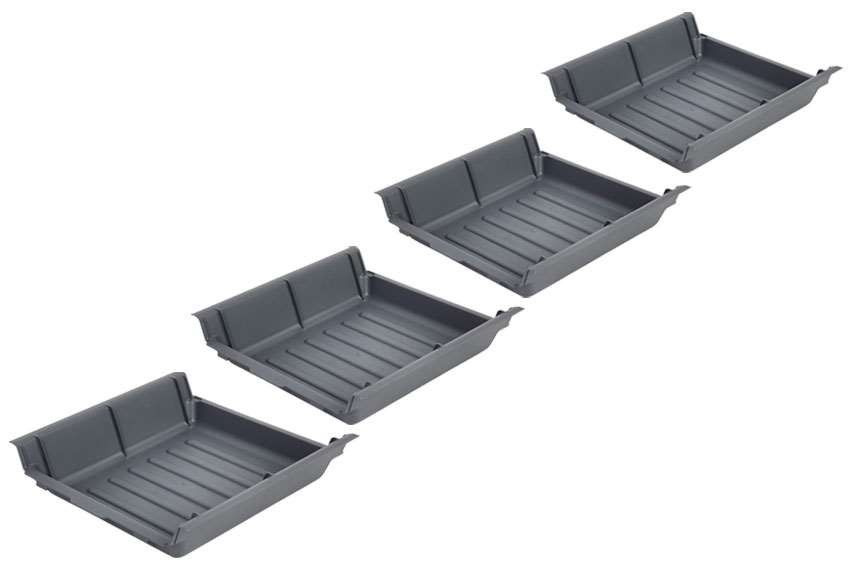 Fermostock 4 vassoi di raccolta 460x1470 per 6611/6622/6811 - 4xL