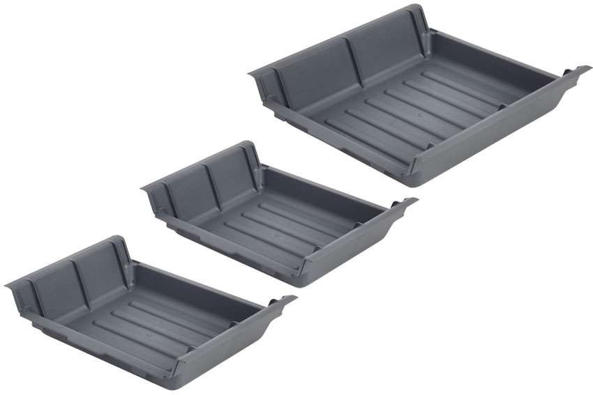 Fermostock 3 vassoi di raccolta 460x1050 per 6611/6622/6811 - 2xA 1xB