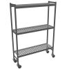 Fermostock rackvagn 6611 - 1320x560x1792 mm. (bxdxh) - 3 våningar