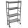 Carrinho de cremalheira Fermostock 6611 - 780x560x1792 mm. (lxdxh) - 4 andares