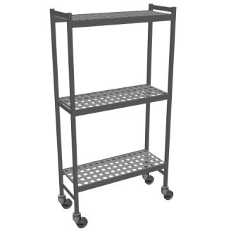 Fermostock Regalwagen 6611 - 780x360x1792 mm. (BxTxH) - 3 Etagen