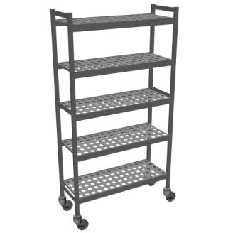 Fermostock Regalwagen 6611 - 960x360x1792 mm. (BxTxH) - 5 Etagen
