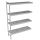 Fermostock - Estantería extensible 6611 - 750X560X1800mm - 4 plantas